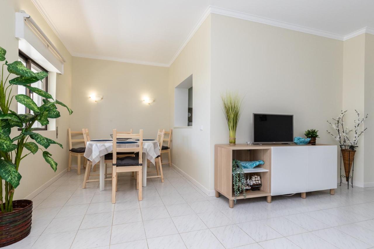 Carteia Superb Front Beach Flat Sea View Balcony Quarteira Exterior foto