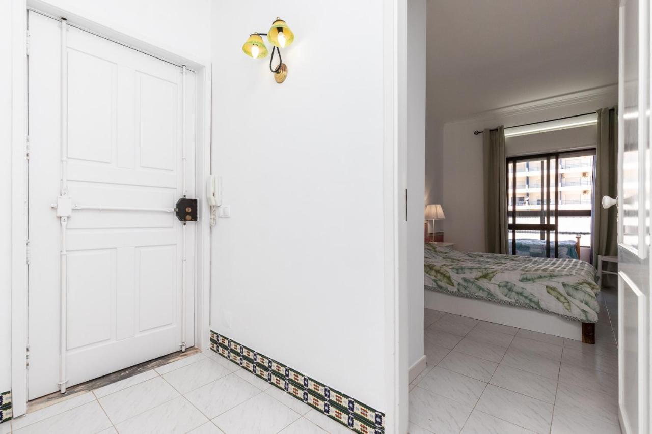 Carteia Superb Front Beach Flat Sea View Balcony Quarteira Exterior foto