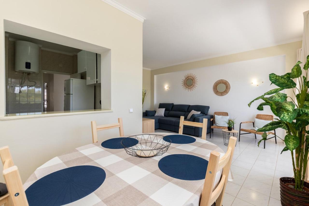 Carteia Superb Front Beach Flat Sea View Balcony Quarteira Exterior foto