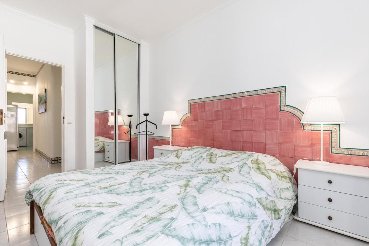 Carteia Superb Front Beach Flat Sea View Balcony Quarteira Exterior foto