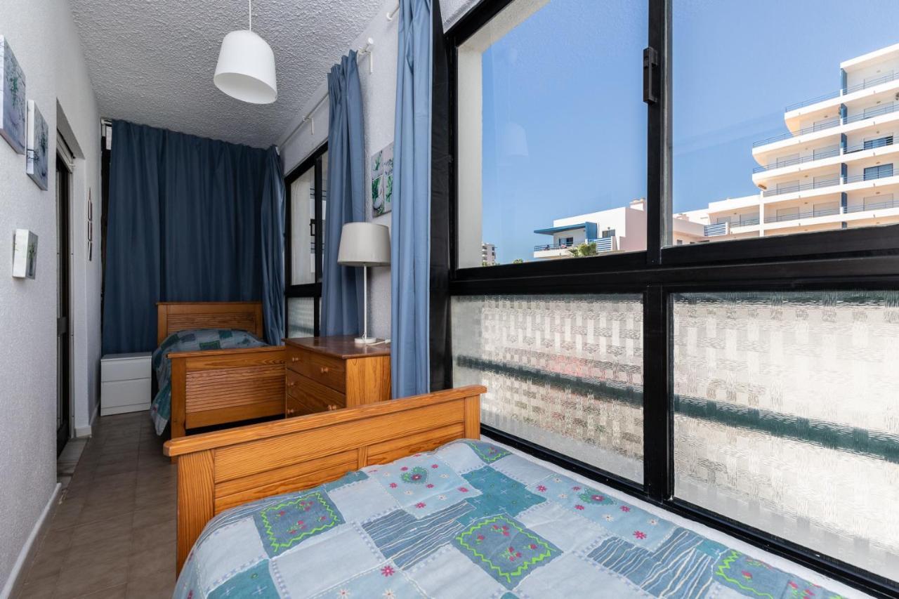 Carteia Superb Front Beach Flat Sea View Balcony Quarteira Exterior foto
