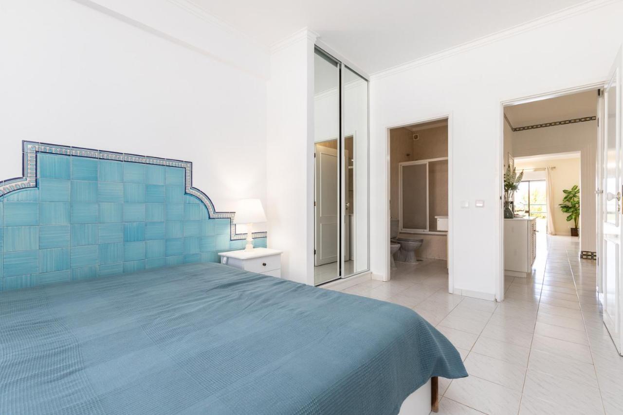 Carteia Superb Front Beach Flat Sea View Balcony Quarteira Exterior foto